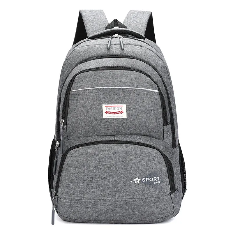 Wholesale Foreign Trade Backpack Leisure Travel Oxford Cloth Computer Schoolbag Large Capacity Fashion Trendy Student Backpack