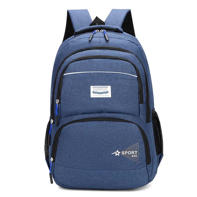 Wholesale Foreign Trade Backpack Leisure Travel Oxford Cloth Computer Schoolbag Large Capacity Fashion Trendy Student Backpack